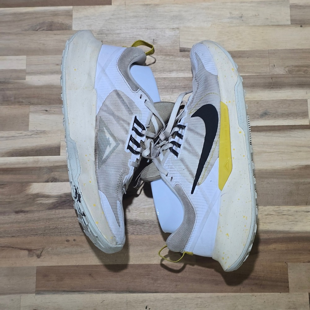 Nike‎ Juniper Trail 2 White Vivid Sulfur DM0822-101 Men's Size 11.5